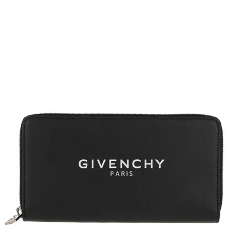 mens givenchy zip around leather wallet|Givenchy men's wallet sale.